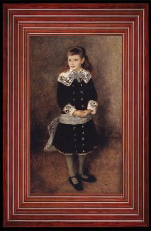 Pierre Renoir Marthe Berard(Girl Wearing a Blue Sash)